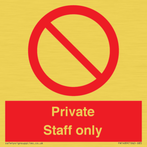 Private Staff Only